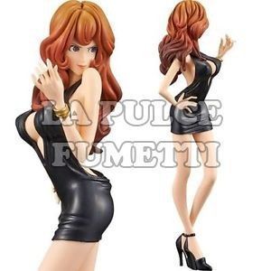 LUPIN THE THIRD GROOVY BABY SHOT 3 VER.BLACK- FUJIKO MINE VESTITO NERO 